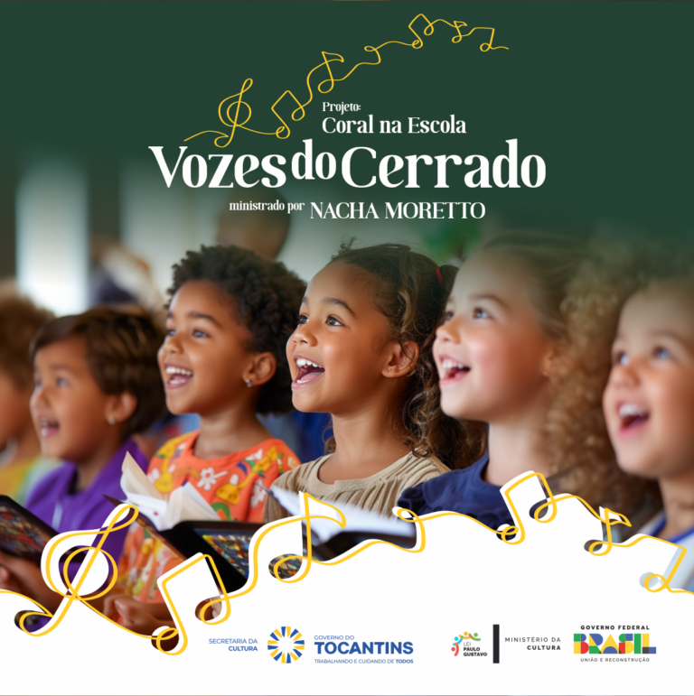 Coral na Escola – Vozes do Cerrado: Nacha Moretto leva capacitação musical gratuita a escolas da Capital